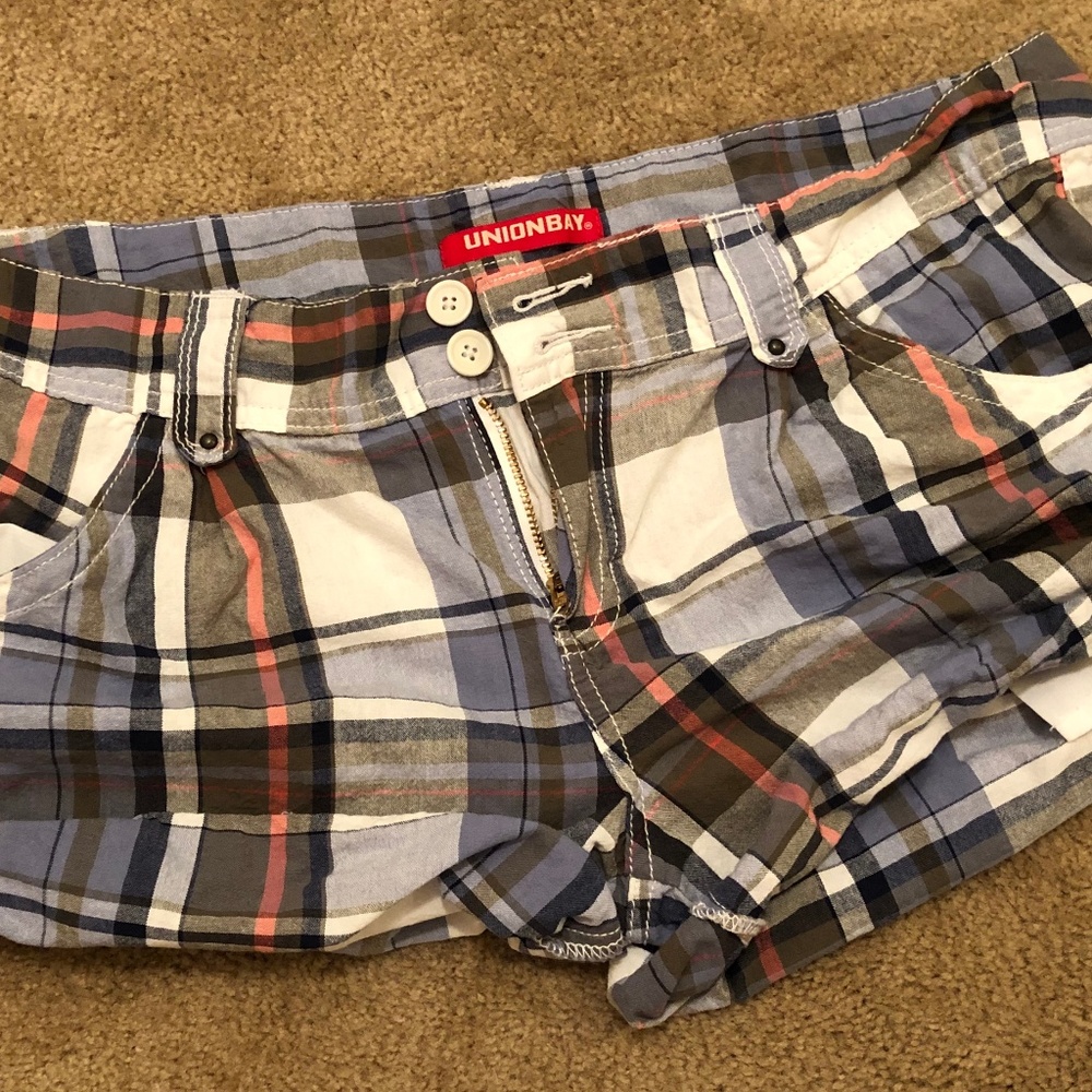 Union Bay Plaid Shorts